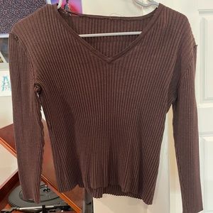 Brown long sleeve